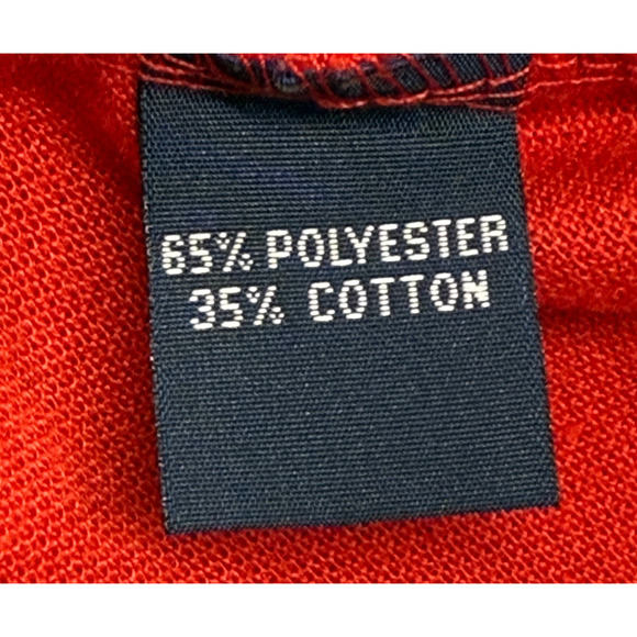 Polo Ralph Lauren Shirt Mens 3XL Red Short Sleeve Golf Polo Preppy Christmas - Picture 7 of 9